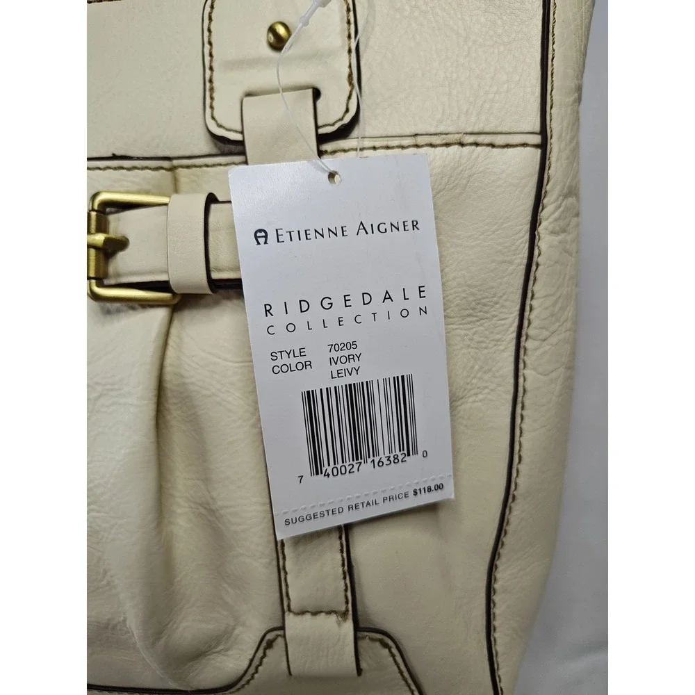 Etienne Aigner Genuine Leather Velden Collection Handbag Purse